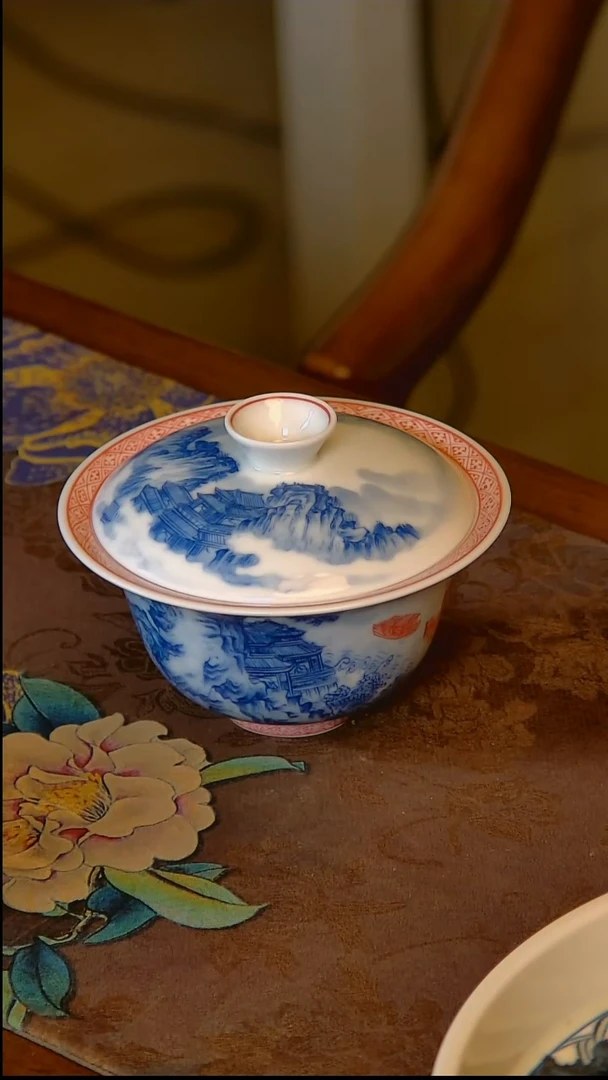 杯手工手绘杯杯很美丽