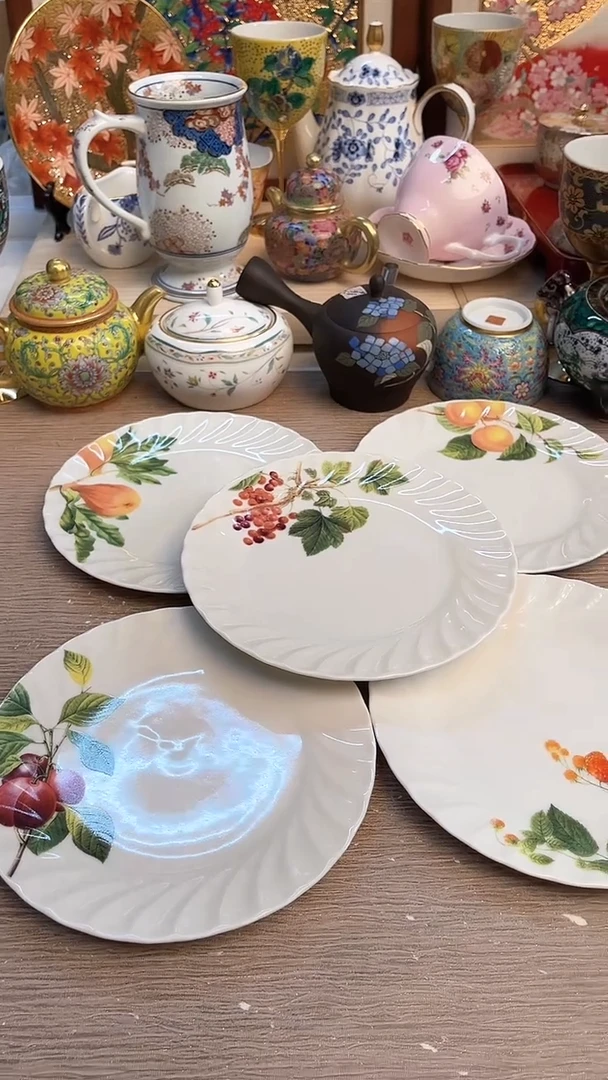 摆件陶瓷陶瓷陶瓷小盘