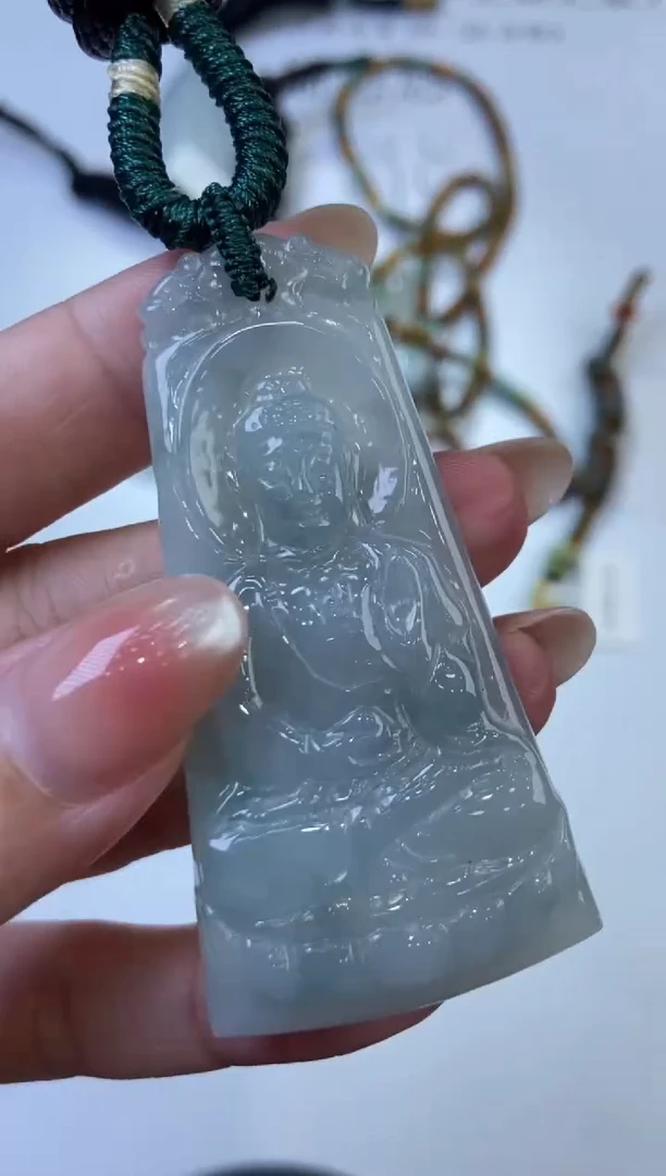 翡翠挂件未镶嵌297979  /多样性一件发