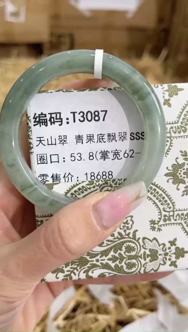 未镶嵌手镯石英质玉T3087