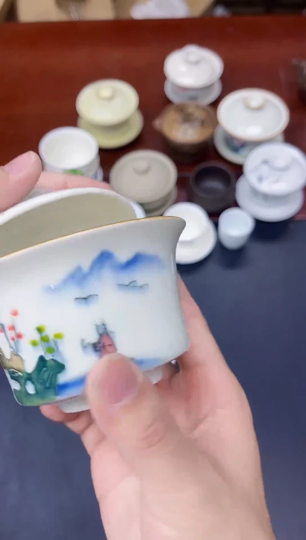 陶瓷茶具临时链接盖碗