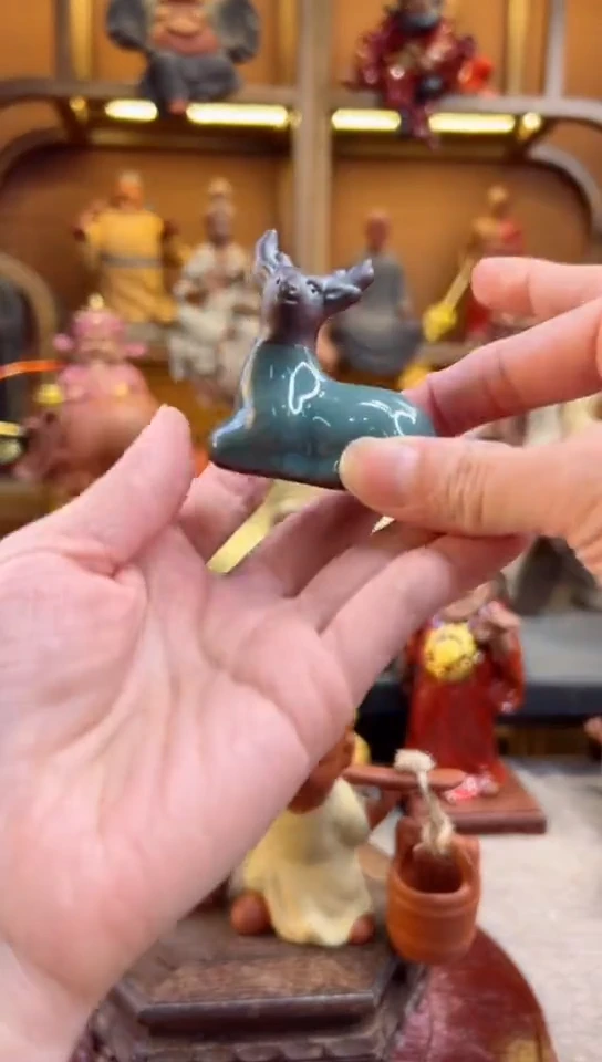 紫砂茶宠器闵茶宠摆件