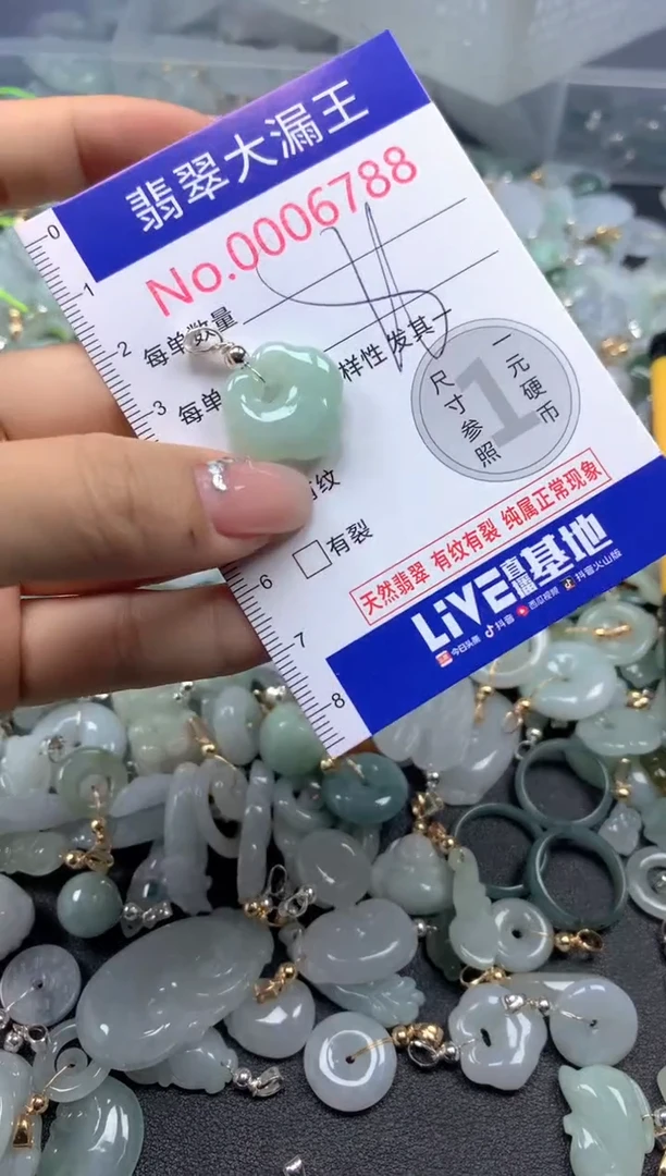 颈饰未镶嵌翡翠6788