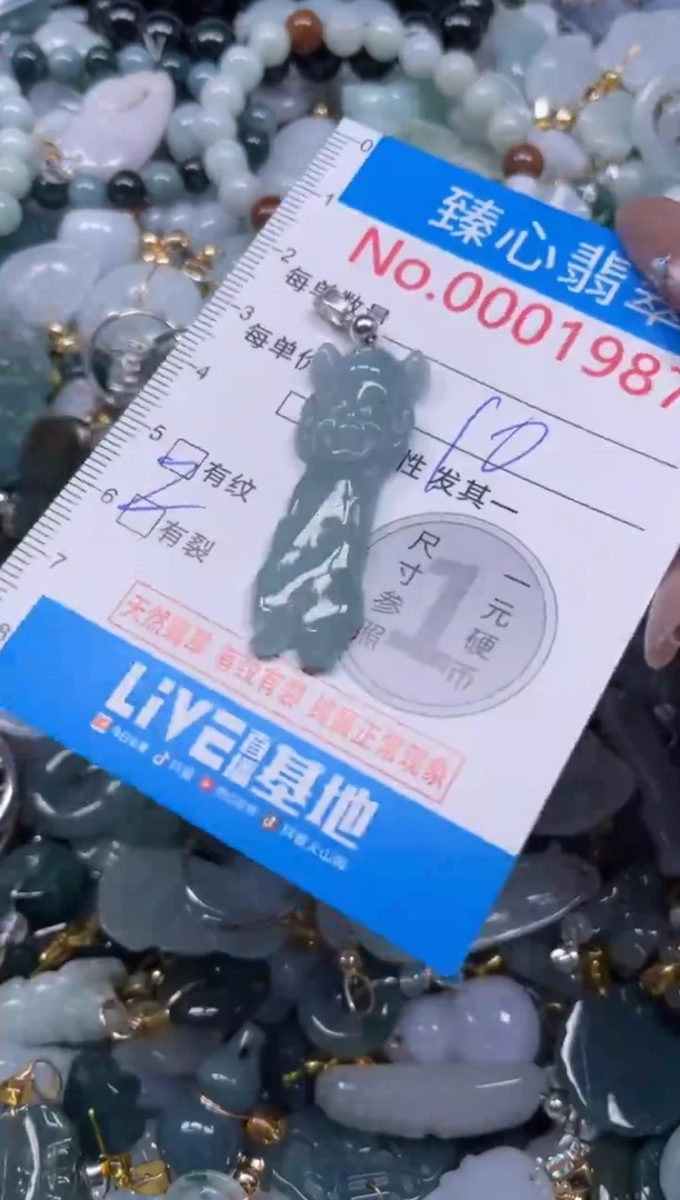 颈饰未镶嵌翡翠1987