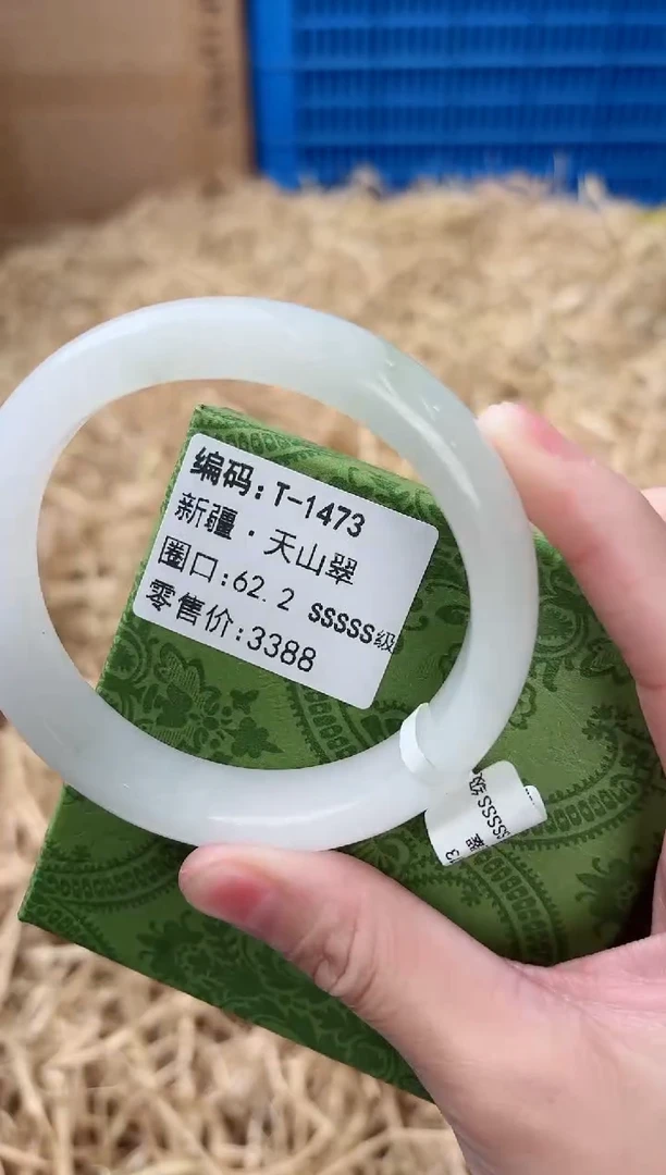 未镶嵌手镯石英质玉T-1473