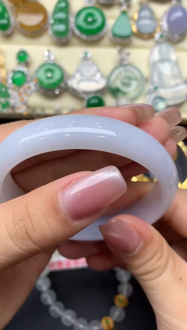 未镶嵌手镯翡翠321-中国好珍宝