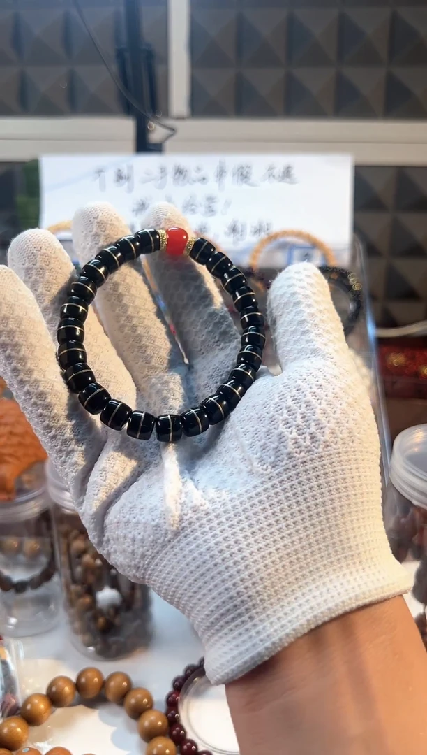 椰蒂手串黑金腰带椰蒂