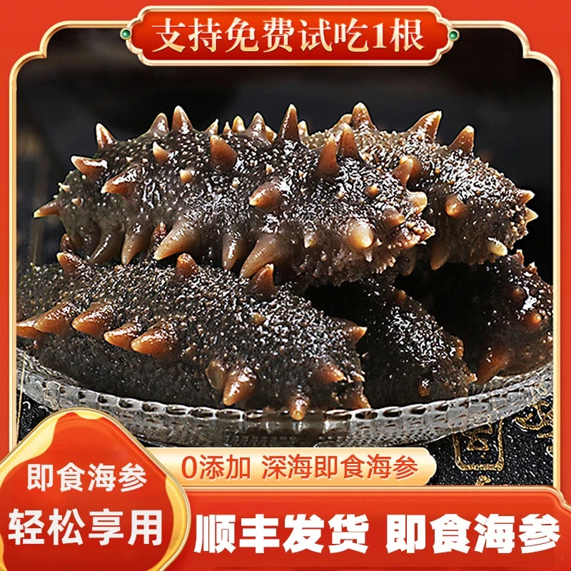 海参即食新鲜冷冻免发泡熟食工厂直销正宗海刺参优质海鲜特级