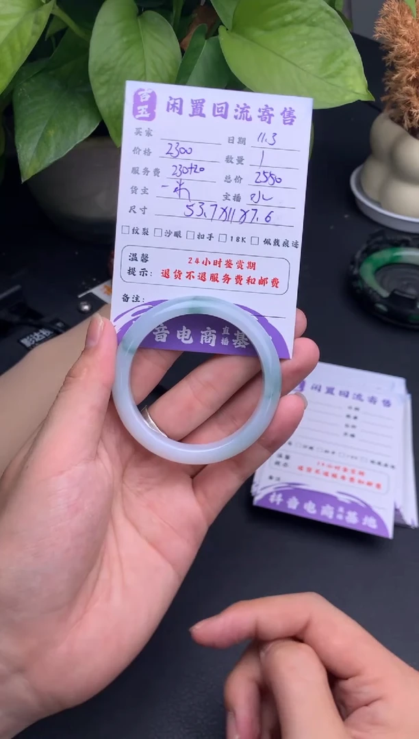 未镶嵌手镯翡翠手镯
