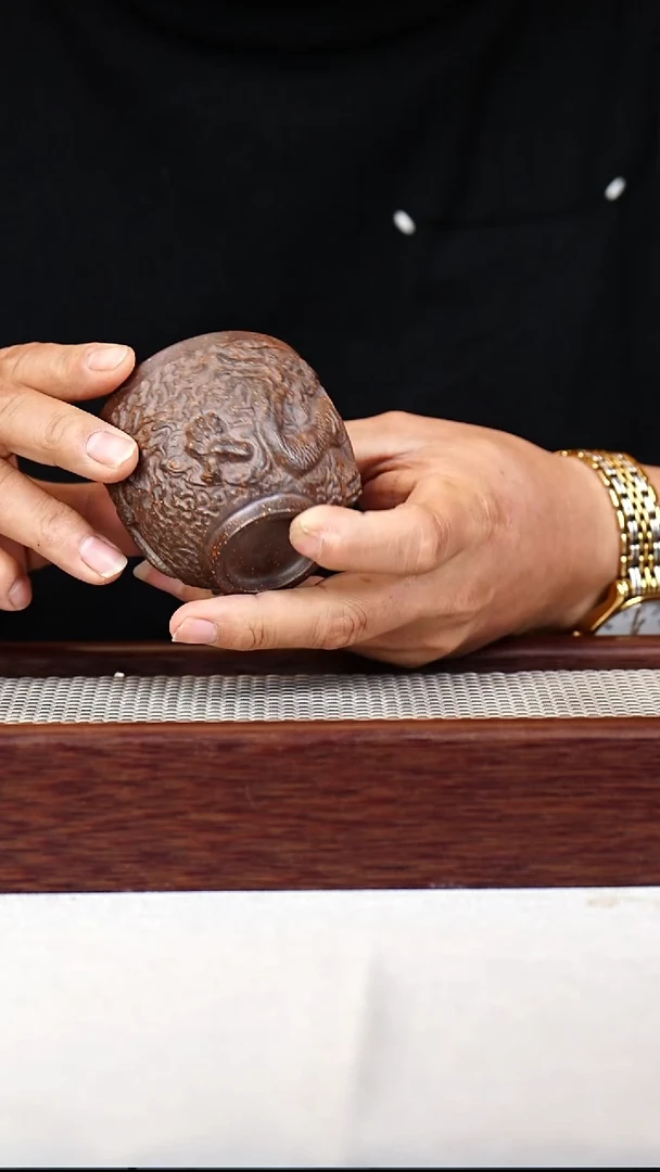 茶杯紫砂宜兴紫砂杯1