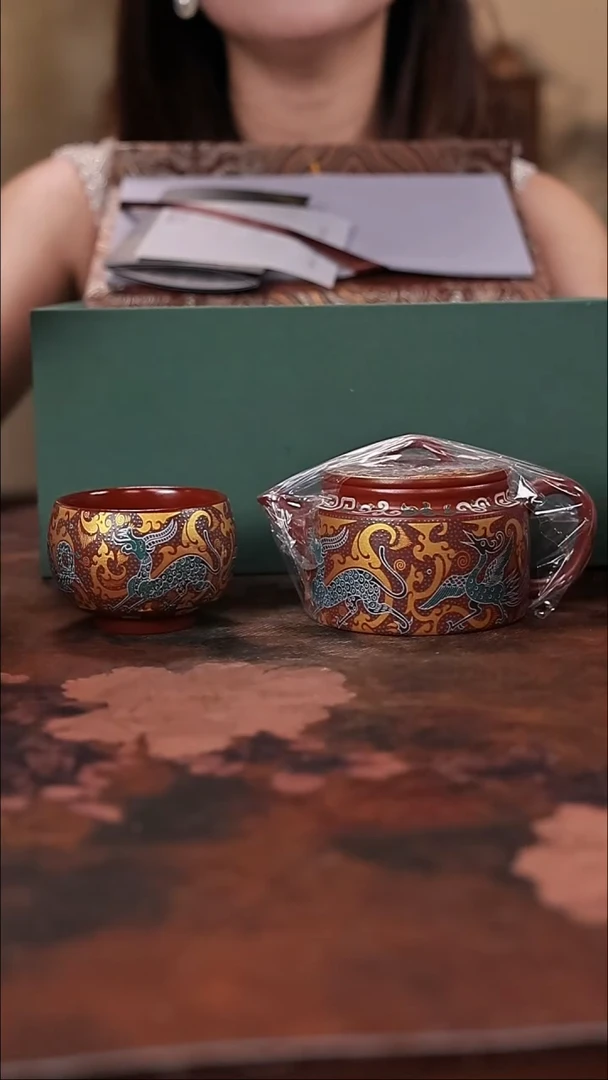 陶瓷茶具（无礼盒）@@62