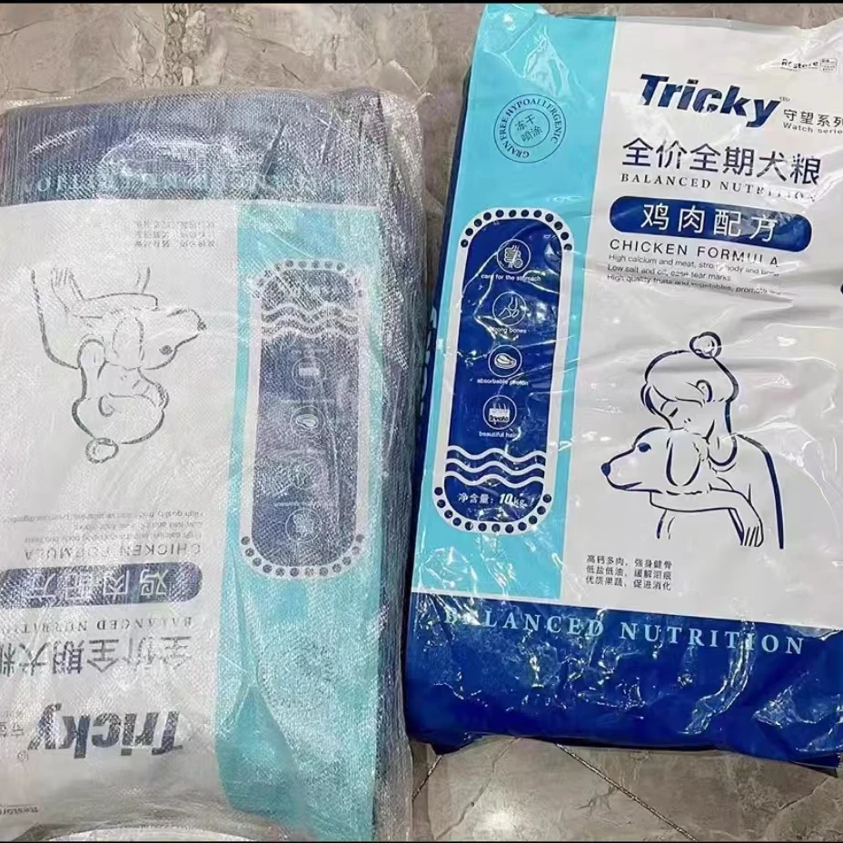 Tricky守望狗粮鸡肉配方营养高钙健骨缓泪痕10kg20斤幼成犬通用粮