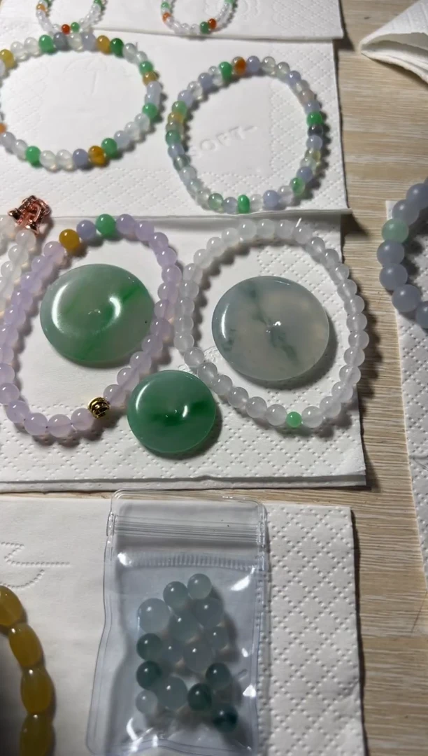 未镶嵌定制翡翠扣子