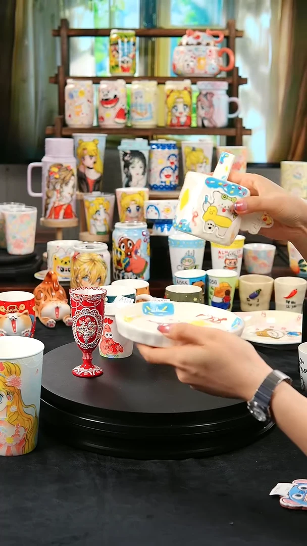 杯子景德镇文创陶瓷A978