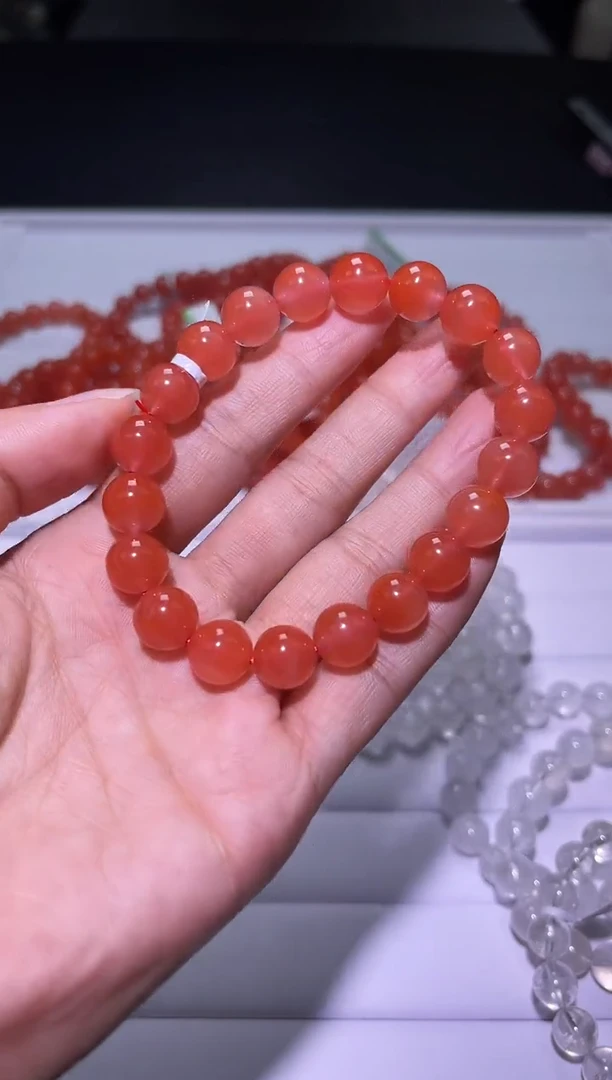 未镶嵌手链南红玛瑙J084-10mm南红单圈-多样性发其一