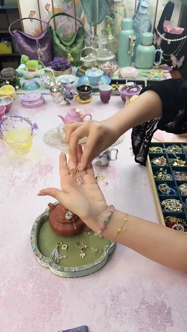 49粉色可抽拉提流