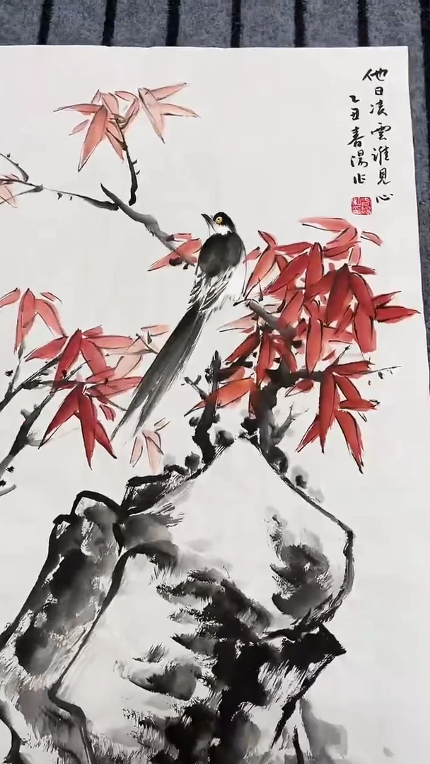 精品国画花鸟作品