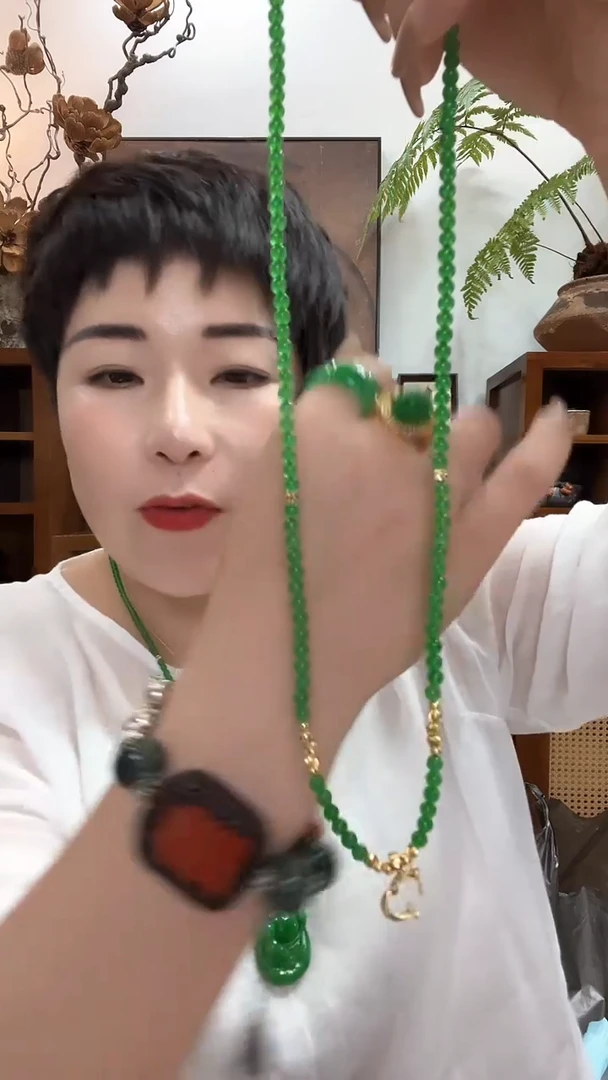 吊坠(赠链)合金翡翠318
