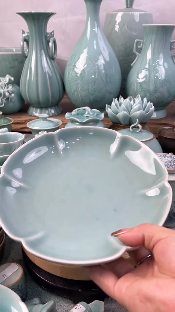 【闪购商品】特价福利 微瑕 慧仙青瓷