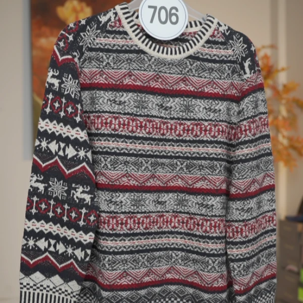 706新款大牌剪标款时尚毛衫