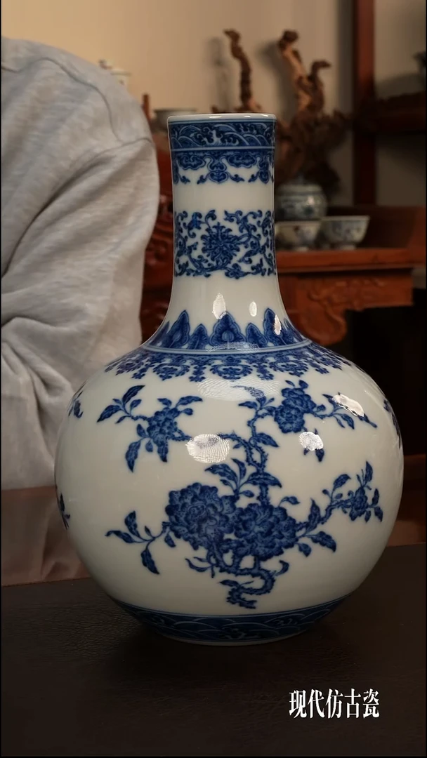 景德镇陶瓷艺术三多纹