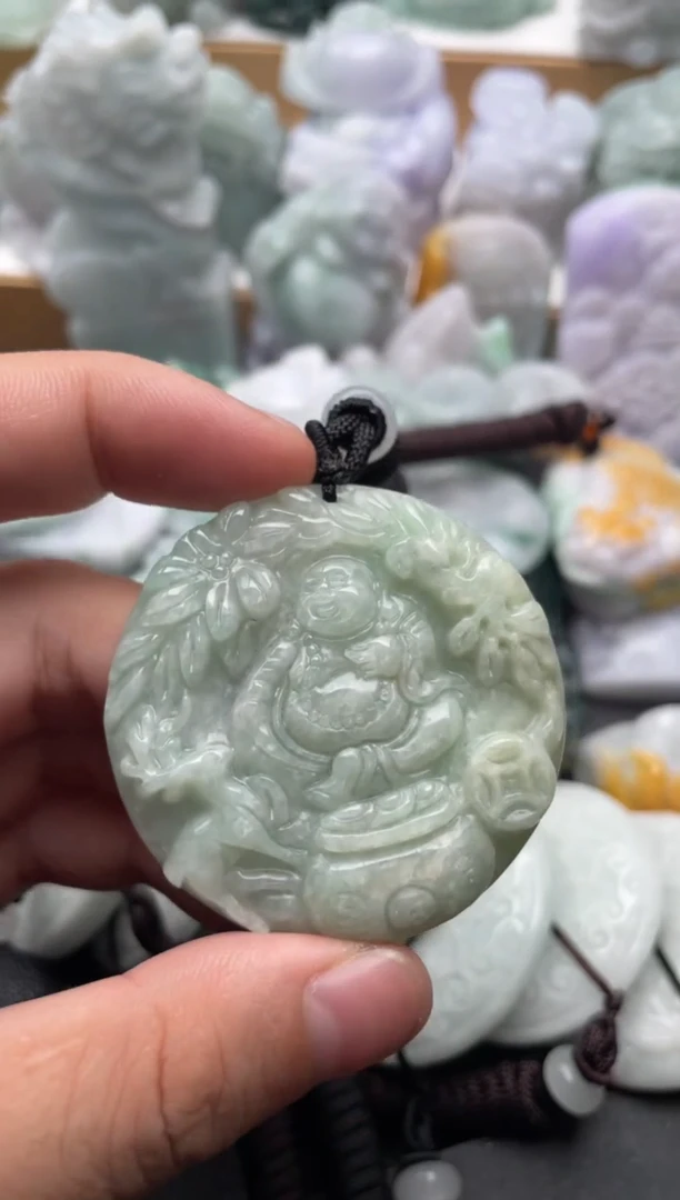 吊坠(不含链)未镶嵌翡翠1