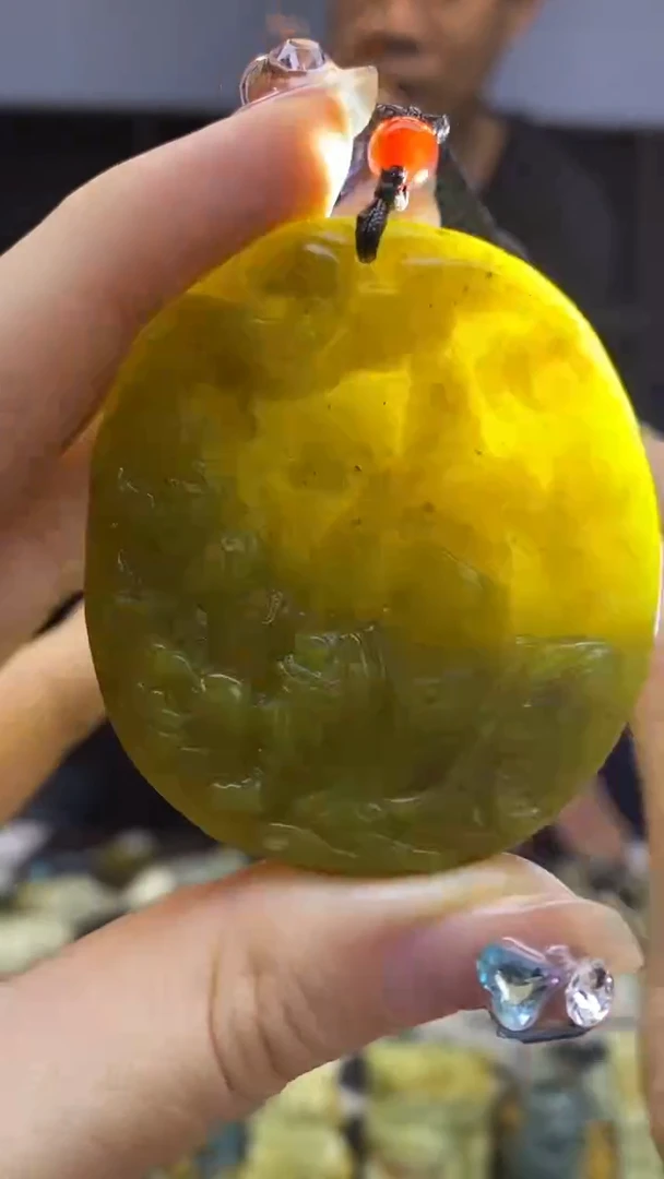 未镶嵌岫玉挂件