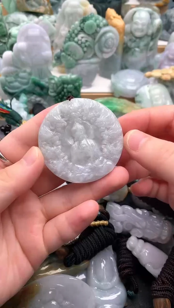 吊坠(不含链)未镶嵌翡翠1