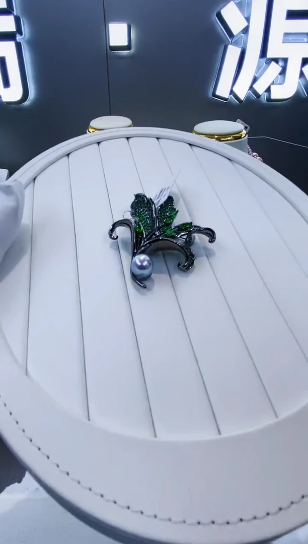 未镶嵌胸饰海水珍珠Y海水胸花