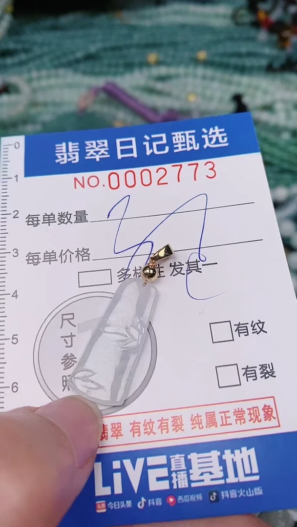 【闪购商品】翡翠颈饰未镶嵌00002773