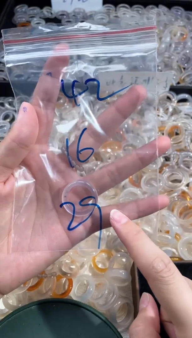 玛瑙/玉髓戒指未镶嵌42