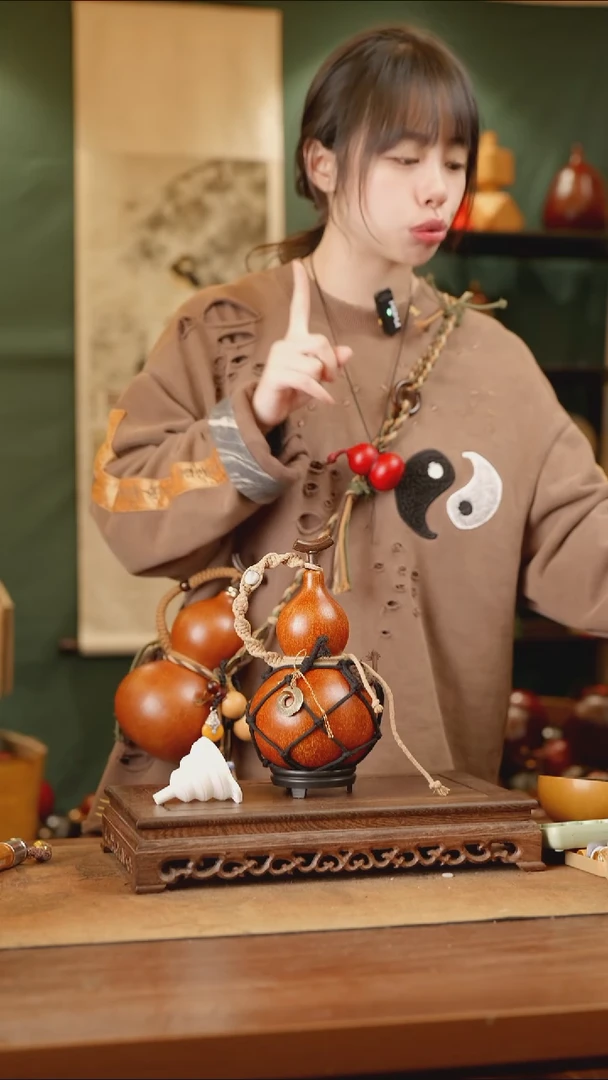 11号精品天然大漆酒葫芦一物一拍~