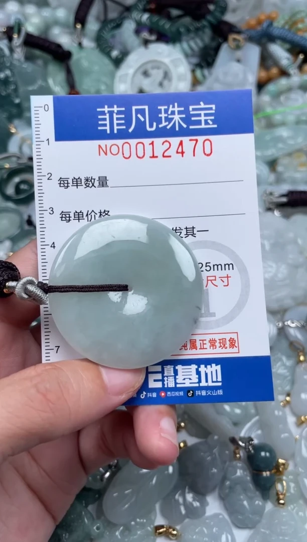 颈饰未镶嵌翡翠12470