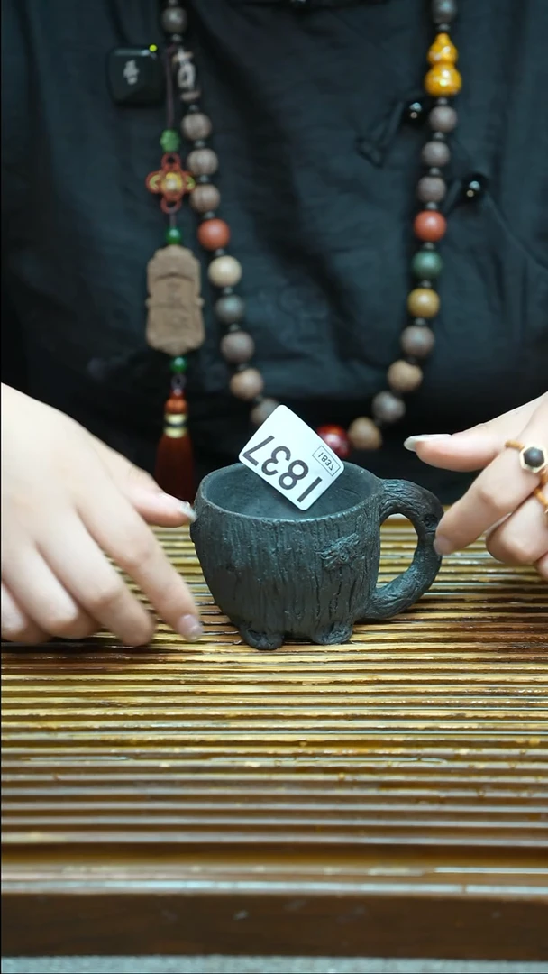 万古烧粗陶手工茶具