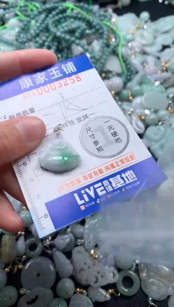 颈饰未镶嵌翡翠3258