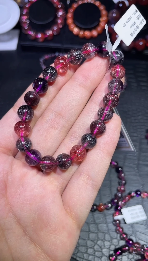 【闪购商品】水晶手链未镶嵌超七单圈A9（多样性发其一）