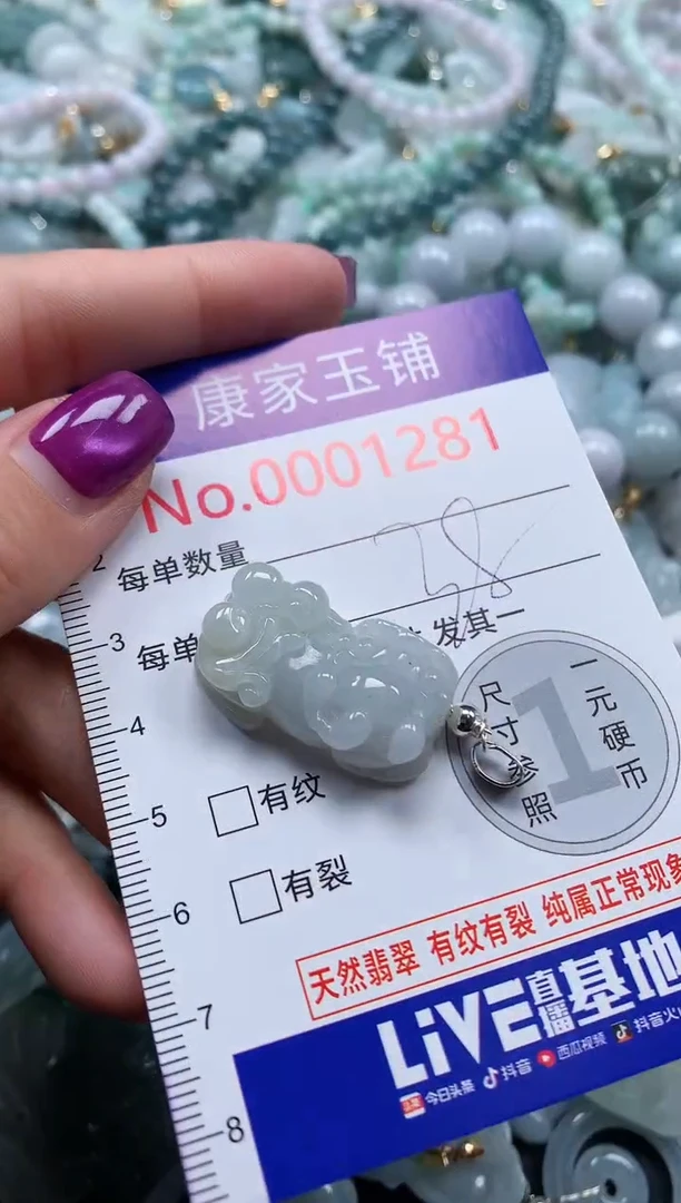 颈饰未镶嵌翡翠1281