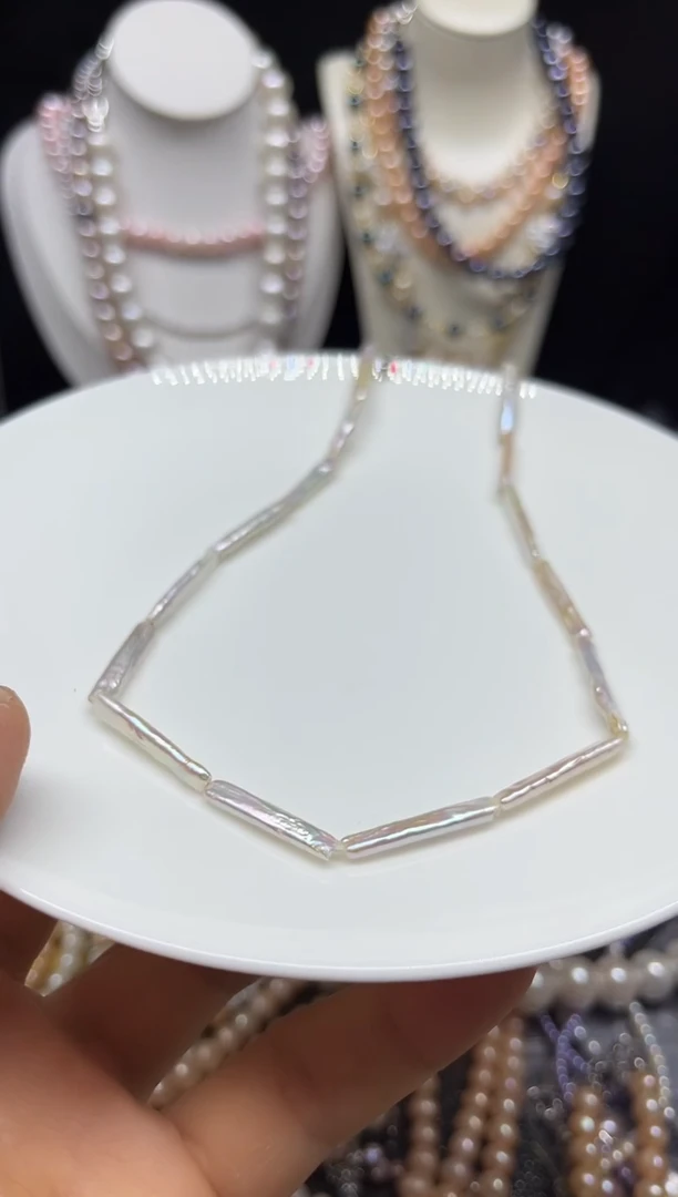 淡水珍珠未镶嵌颈饰多人