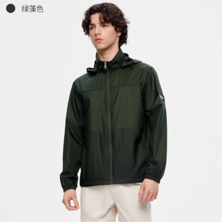 【轻量软壳夹克】AIGLE艾高夏季WR防泼水轻量夹克软壳皮肤衣男AM24