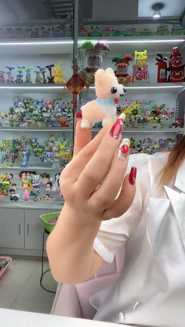 玻璃1147卡2米珠柯基狗材料包1套