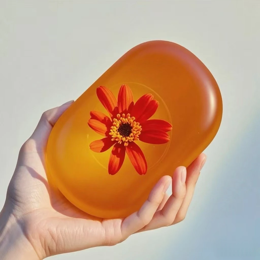 红花皂肥皂淡斑老年斑晒斑斑点黑色素黄褐斑香皂控油清洁