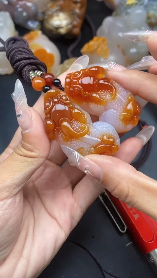 【闪购商品】玛瑙/玉髓颈饰未镶嵌ll