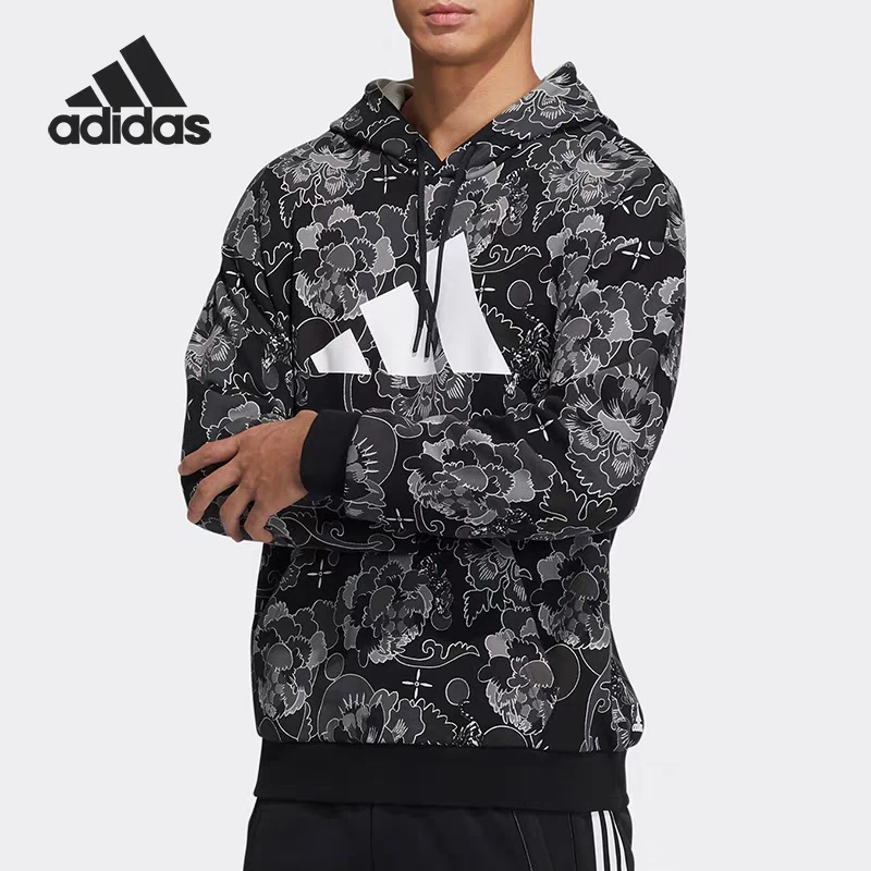 Adidas/阿迪达斯正品秋季新款男子舒适运动卫衣套头衫GT6483