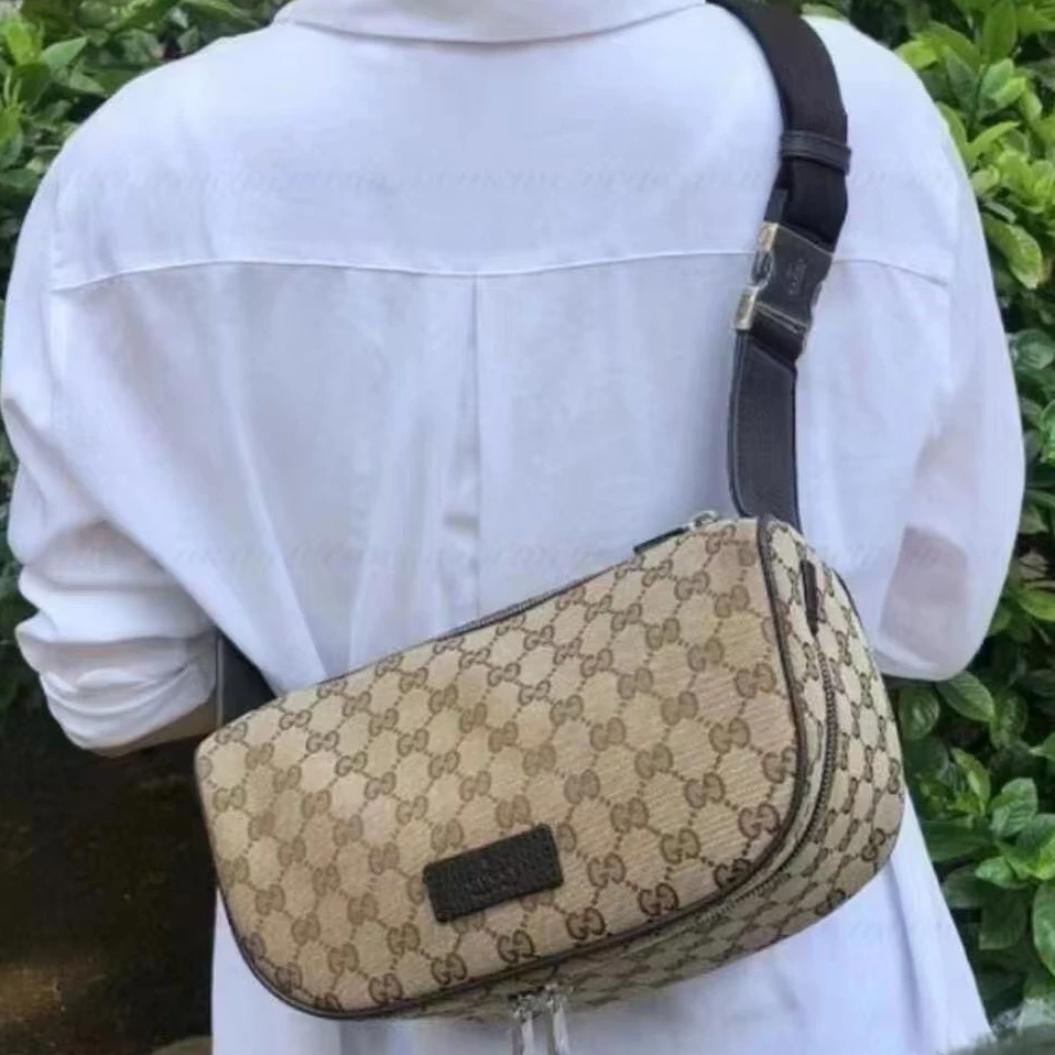 95新 GUCCI/古驰 坤球奢选 古驰老花腰包