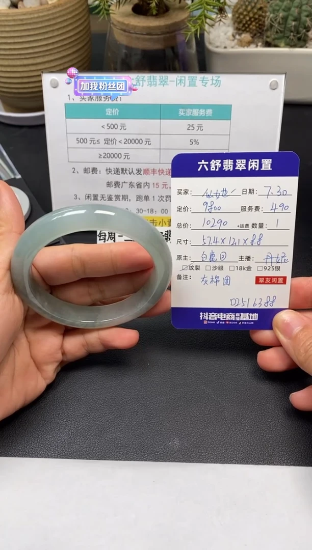 翡翠手镯未镶嵌仙****ᵒD2516388