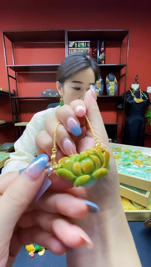 颈饰未镶嵌翡翠翡翠吊坠