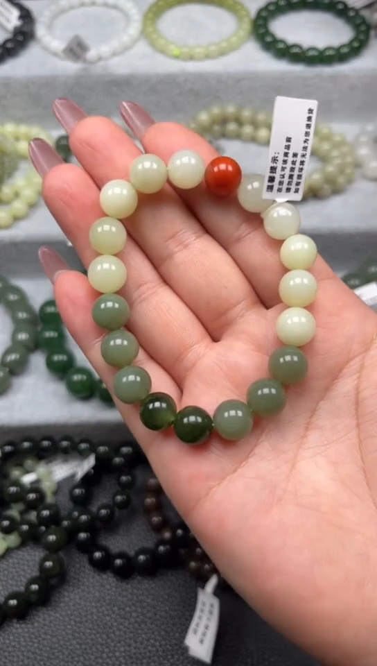 未镶嵌手链和田玉手串