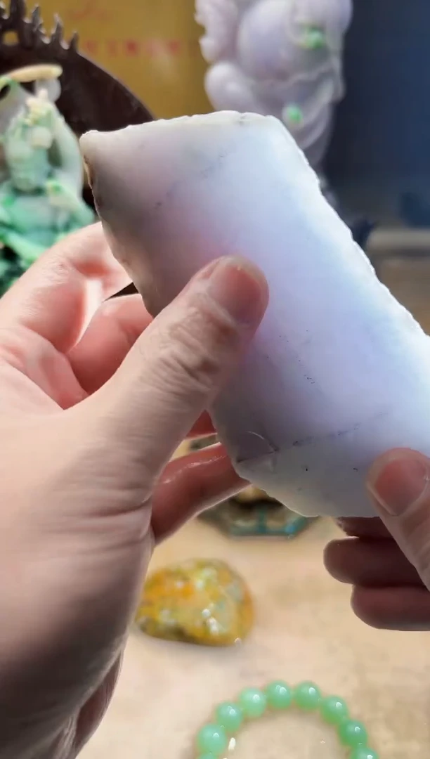 未镶嵌挂件翡翠A货张麦8514