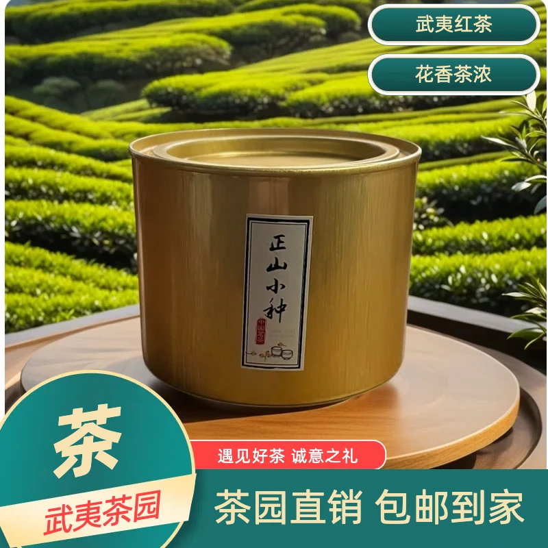 武夷山茗茶系列 武夷红茶 正山小种50g罐装