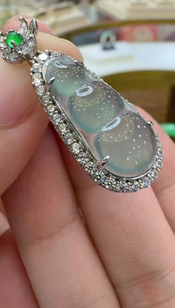 【闪购商品】翡翠吊坠(不含链)银S925镶嵌多样性团购发一件